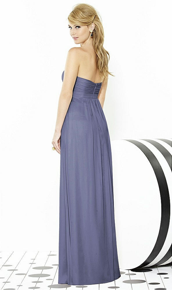 Back View - French Blue After Six Bridesmaids Style 6710