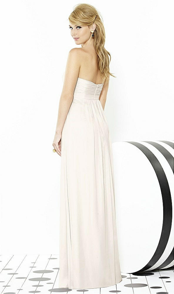 Back View - Ivory After Six Bridesmaids Style 6710