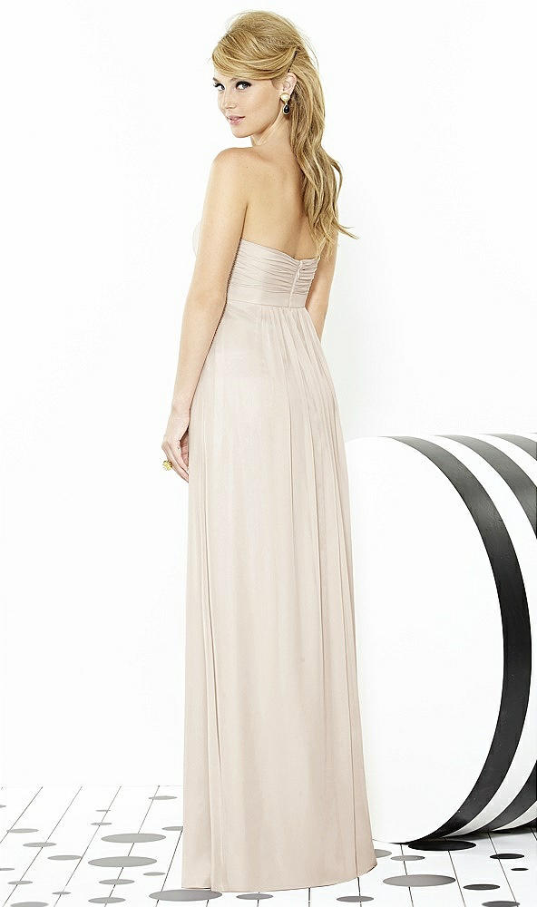 Back View - Oat After Six Bridesmaids Style 6710
