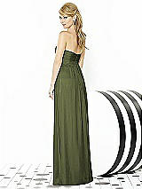 Rear View Thumbnail - Olive Green After Six Bridesmaids Style 6710