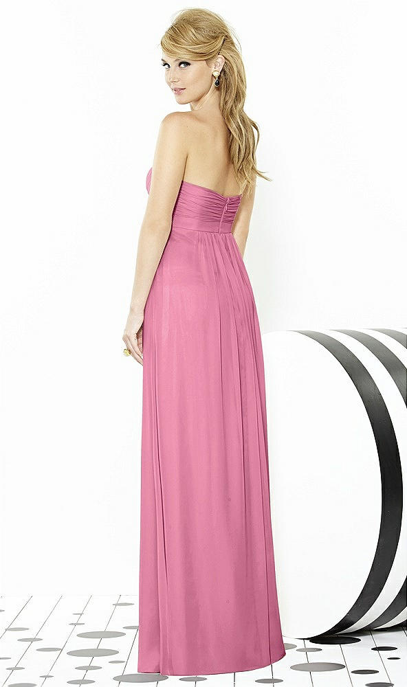 Back View - Orchid Pink After Six Bridesmaids Style 6710