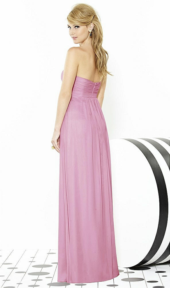 Back View - Powder Pink After Six Bridesmaids Style 6710