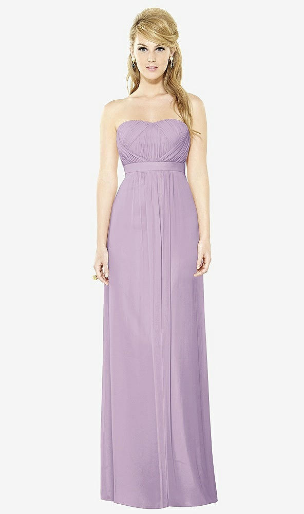Front View - Pale Purple After Six Bridesmaids Style 6710