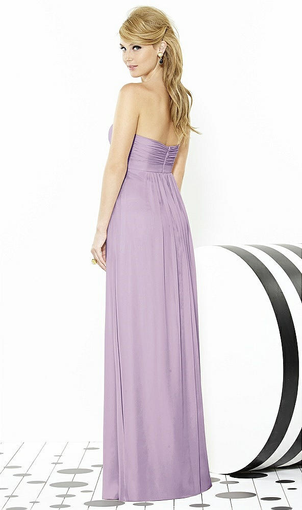 Back View - Pale Purple After Six Bridesmaids Style 6710