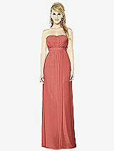 Front View Thumbnail - Coral Pink After Six Bridesmaids Style 6710