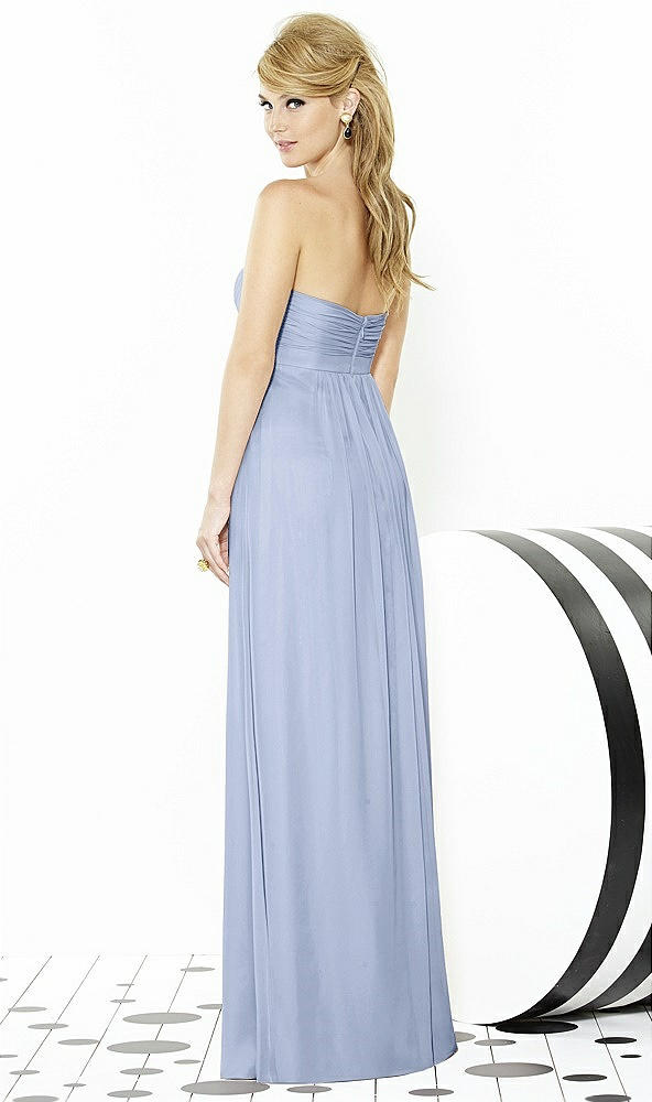 Back View - Sky Blue After Six Bridesmaids Style 6710