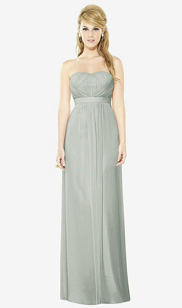 Front View - Willow Green After Six Bridesmaids Style 6710