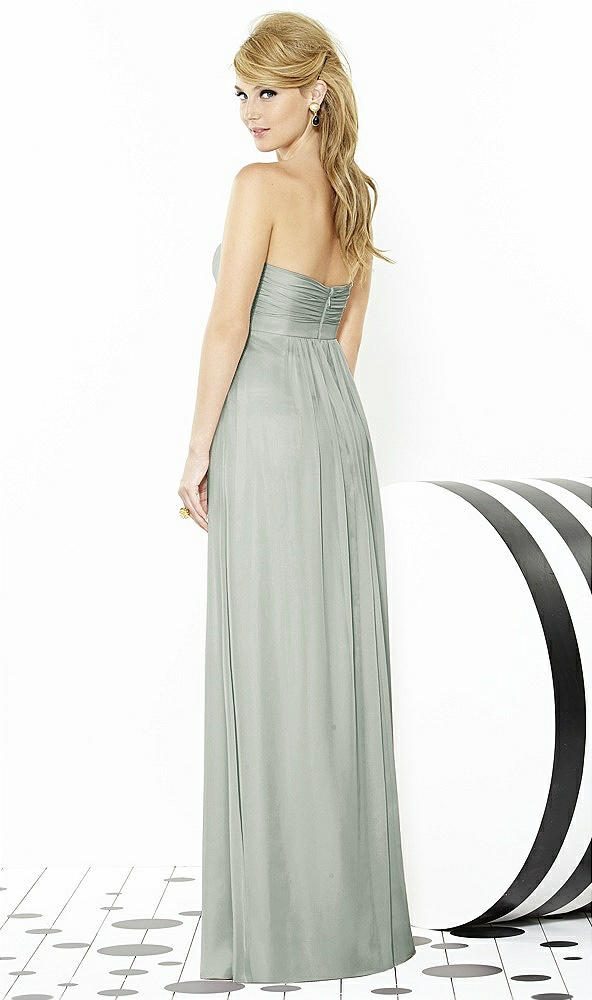 Back View - Willow Green After Six Bridesmaids Style 6710
