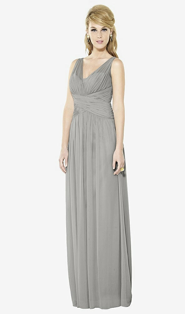Front View - Chelsea Gray After Six Bridesmaid Dress 6711