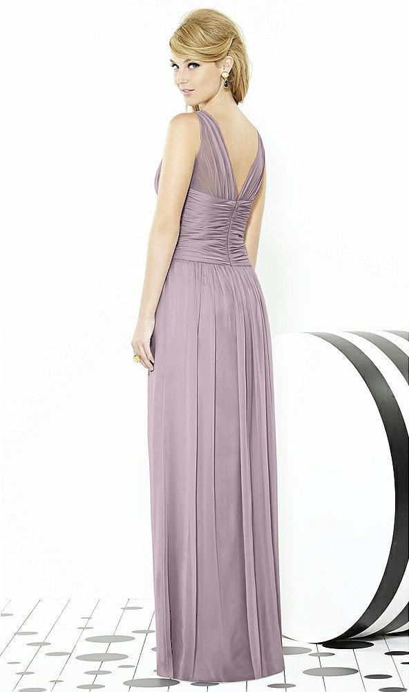 Back View - Lilac Dusk After Six Bridesmaid Dress 6711