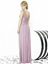 Rear View Thumbnail - Suede Rose After Six Bridesmaid Dress 6711