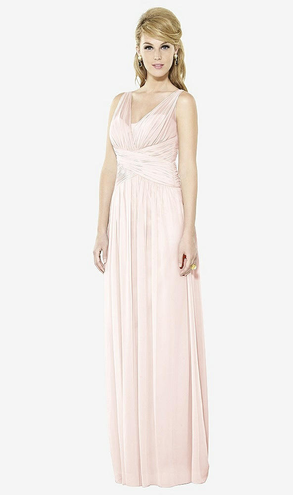 Front View - Blush After Six Bridesmaid Dress 6711