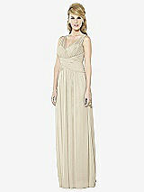 Front View Thumbnail - Champagne After Six Bridesmaid Dress 6711