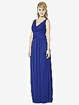 Front View Thumbnail - Cobalt Blue After Six Bridesmaid Dress 6711