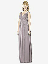Front View Thumbnail - Cashmere Gray After Six Bridesmaid Dress 6711