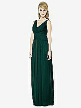 Front View Thumbnail - Evergreen After Six Bridesmaid Dress 6711