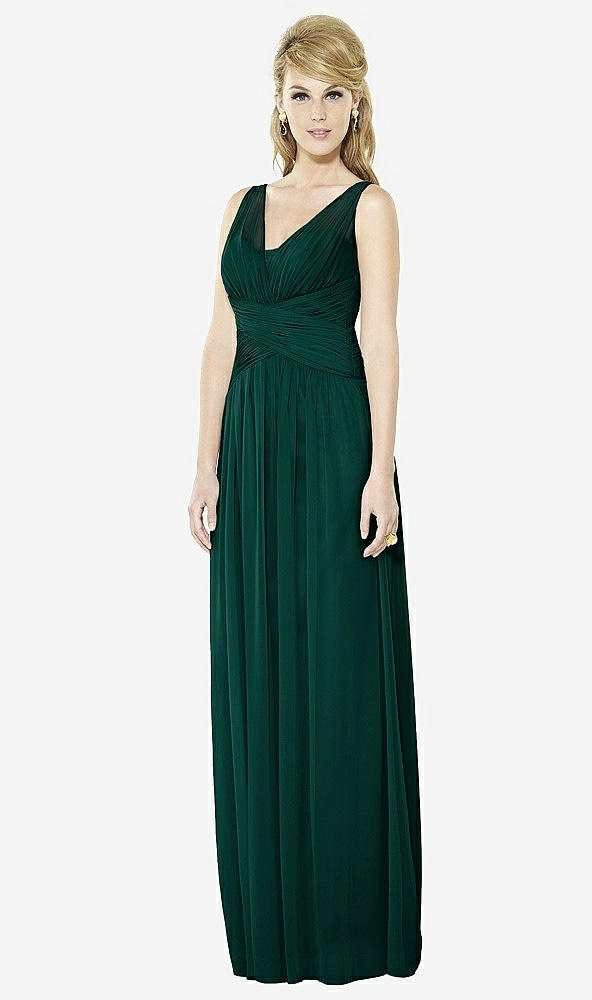 Front View - Evergreen After Six Bridesmaid Dress 6711