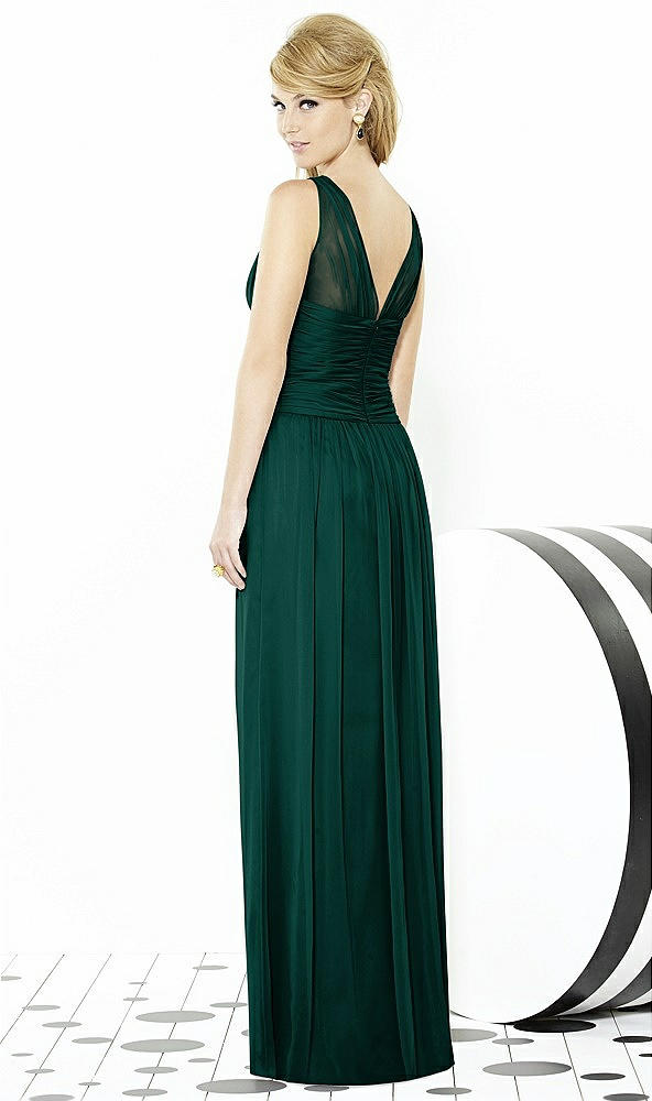 Back View - Evergreen After Six Bridesmaid Dress 6711