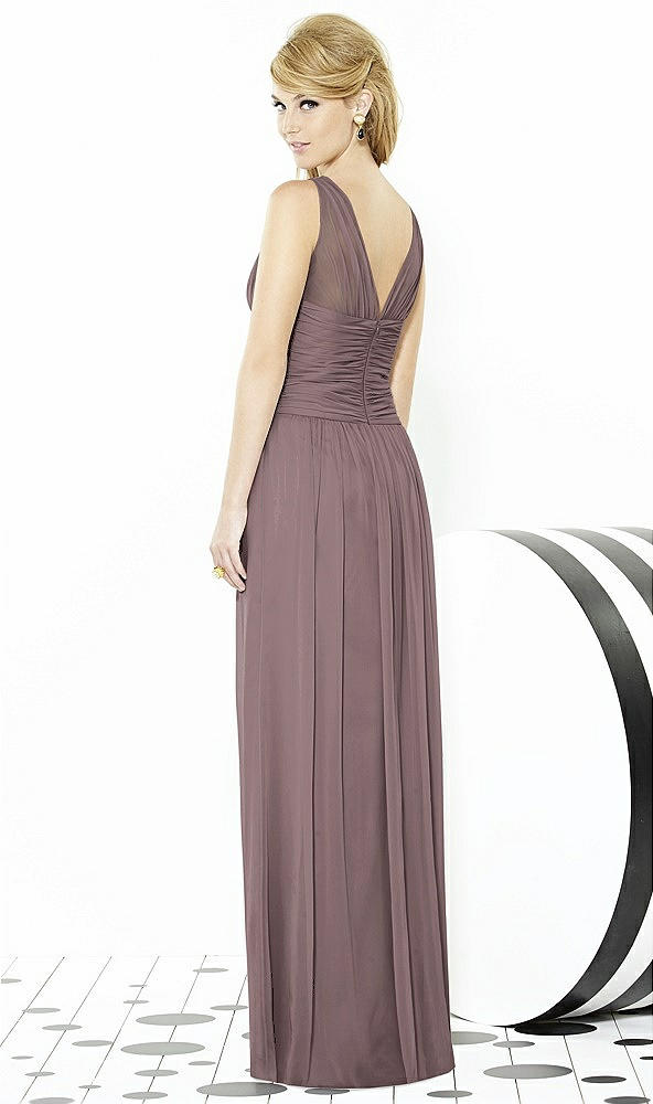 Back View - French Truffle After Six Bridesmaid Dress 6711