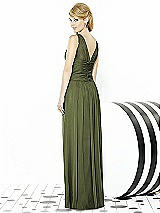 Rear View Thumbnail - Olive Green After Six Bridesmaid Dress 6711