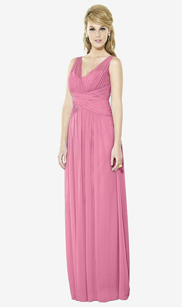 Front View - Orchid Pink After Six Bridesmaid Dress 6711