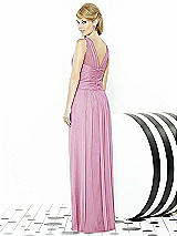 Rear View Thumbnail - Powder Pink After Six Bridesmaid Dress 6711