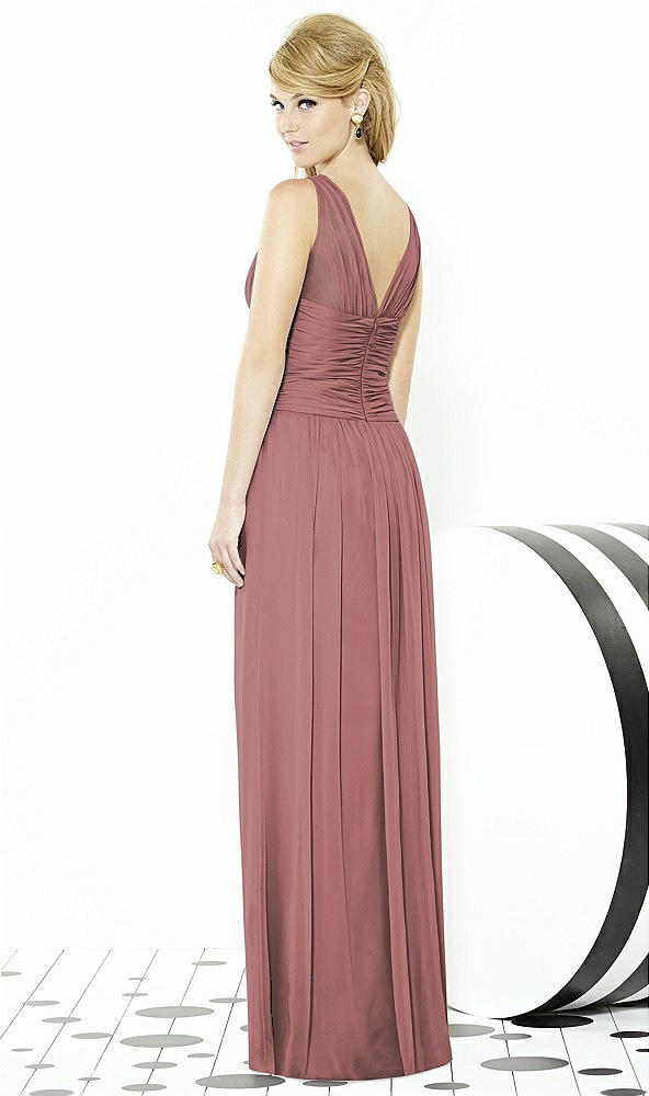 Back View - Rosewood After Six Bridesmaid Dress 6711