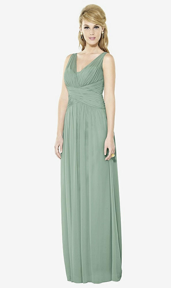 Front View - Seagrass After Six Bridesmaid Dress 6711