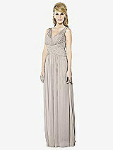 Front View Thumbnail - Taupe After Six Bridesmaid Dress 6711
