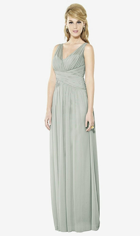 Front View - Willow Green After Six Bridesmaid Dress 6711