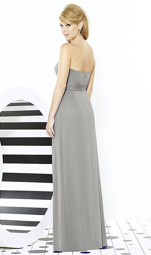 Back View - Chelsea Gray After Six Bridesmaid Dress 6713