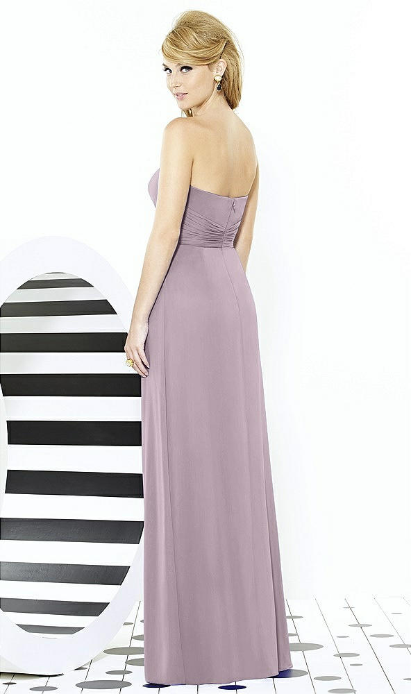 Back View - Lilac Dusk After Six Bridesmaid Dress 6713