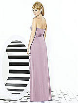 Rear View Thumbnail - Suede Rose After Six Bridesmaid Dress 6713