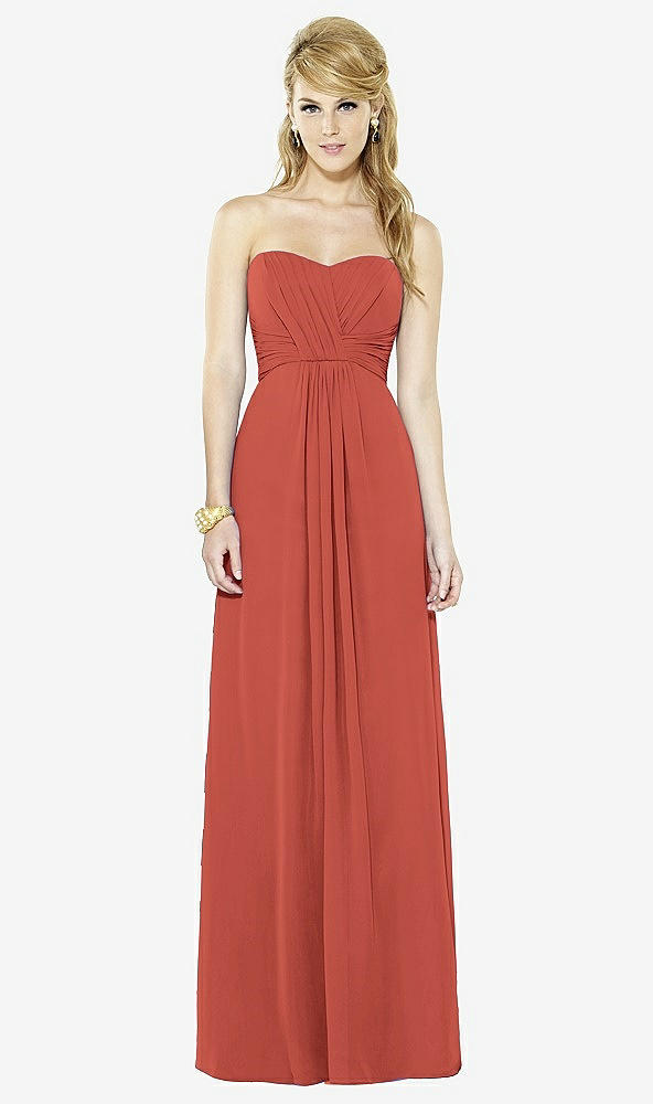 Front View - Amber Sunset After Six Bridesmaid Dress 6713