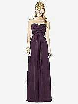 Front View Thumbnail - Aubergine After Six Bridesmaid Dress 6713