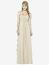 Front View Thumbnail - Champagne After Six Bridesmaid Dress 6713
