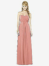 Front View Thumbnail - Desert Rose After Six Bridesmaid Dress 6713