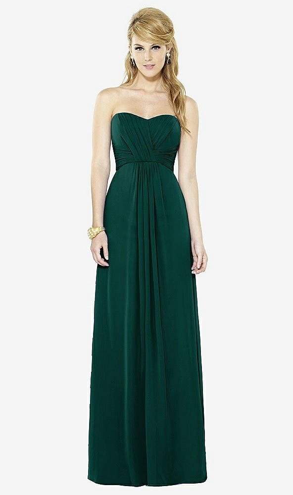 Front View - Evergreen After Six Bridesmaid Dress 6713