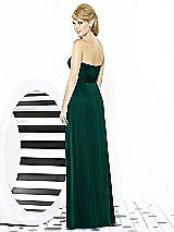 Rear View Thumbnail - Evergreen After Six Bridesmaid Dress 6713