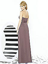 Rear View Thumbnail - French Truffle After Six Bridesmaid Dress 6713