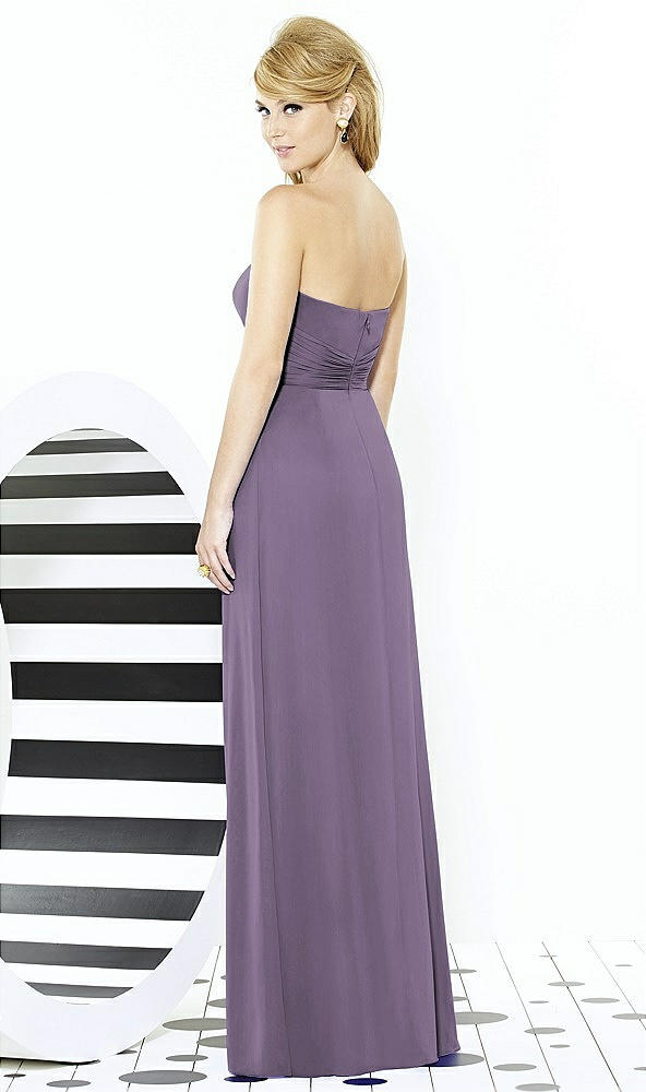 Back View - Lavender After Six Bridesmaid Dress 6713