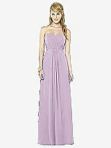 Front View Thumbnail - Pale Purple After Six Bridesmaid Dress 6713