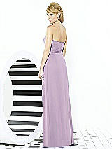 Rear View Thumbnail - Pale Purple After Six Bridesmaid Dress 6713