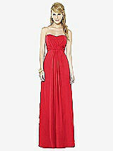 Front View Thumbnail - Parisian Red After Six Bridesmaid Dress 6713