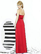 Rear View Thumbnail - Parisian Red After Six Bridesmaid Dress 6713