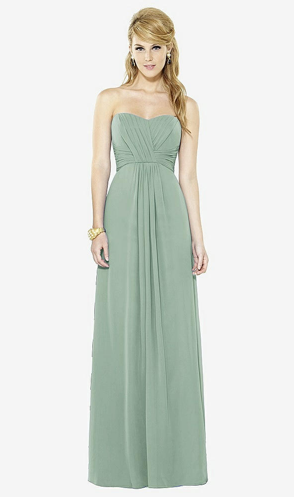 Front View - Seagrass After Six Bridesmaid Dress 6713