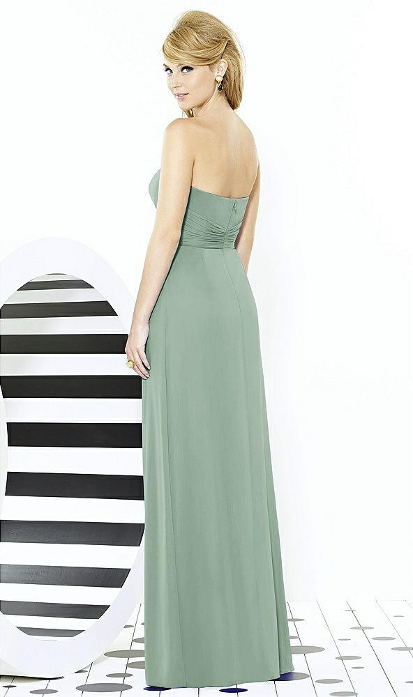 Back View - Seagrass After Six Bridesmaid Dress 6713