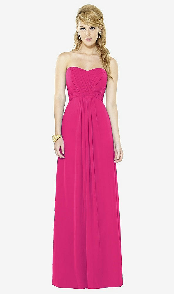 Front View - Think Pink After Six Bridesmaid Dress 6713