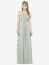 Front View Thumbnail - Willow Green After Six Bridesmaid Dress 6713