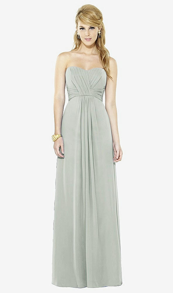 Front View - Willow Green After Six Bridesmaid Dress 6713